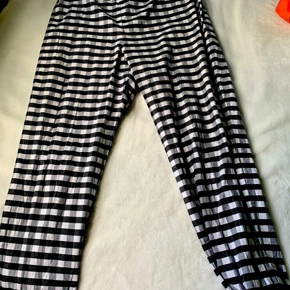 Talbots buffalo check pants